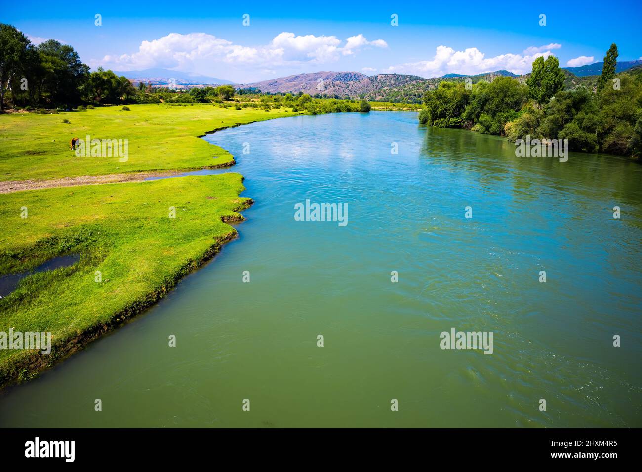 Summer and river background hi-res stock photography and images - Alamy