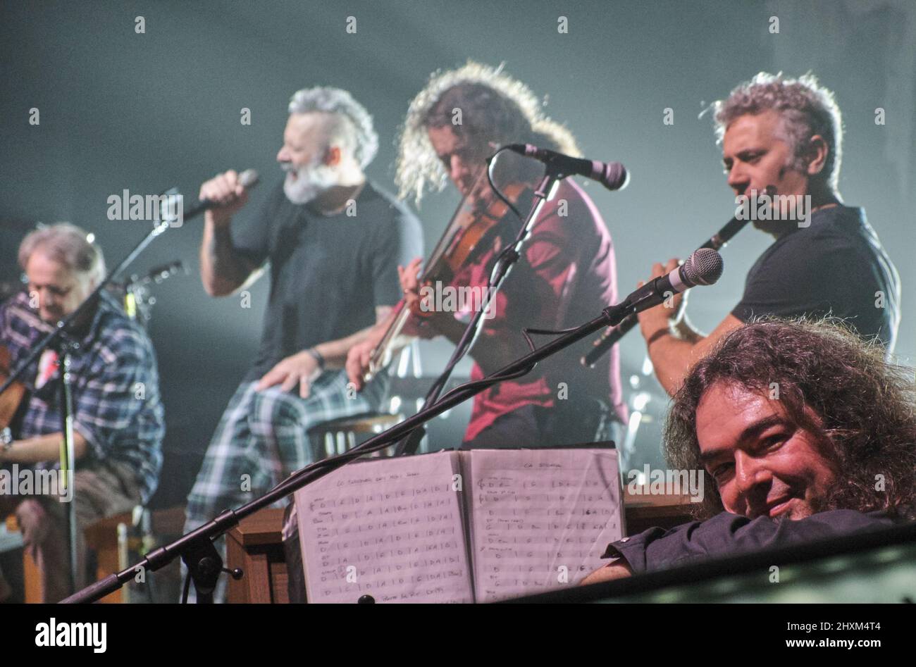 Modena City Ramblers live Modena, Teatro Storchi 19/01/2019 Stock Photo