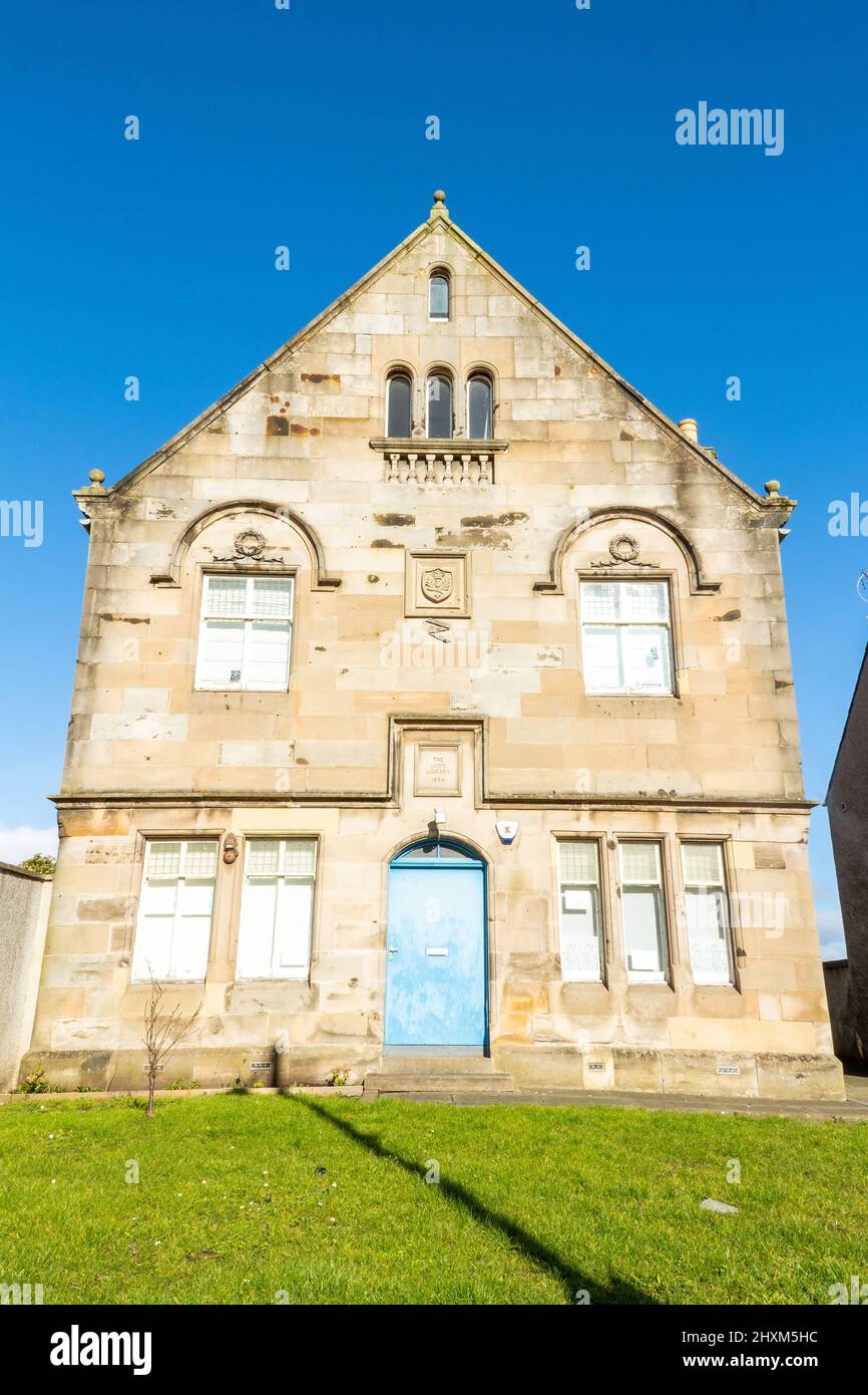 Laing Library in Newburgh, Fife, Scotland, UK Stock Photo Alamy