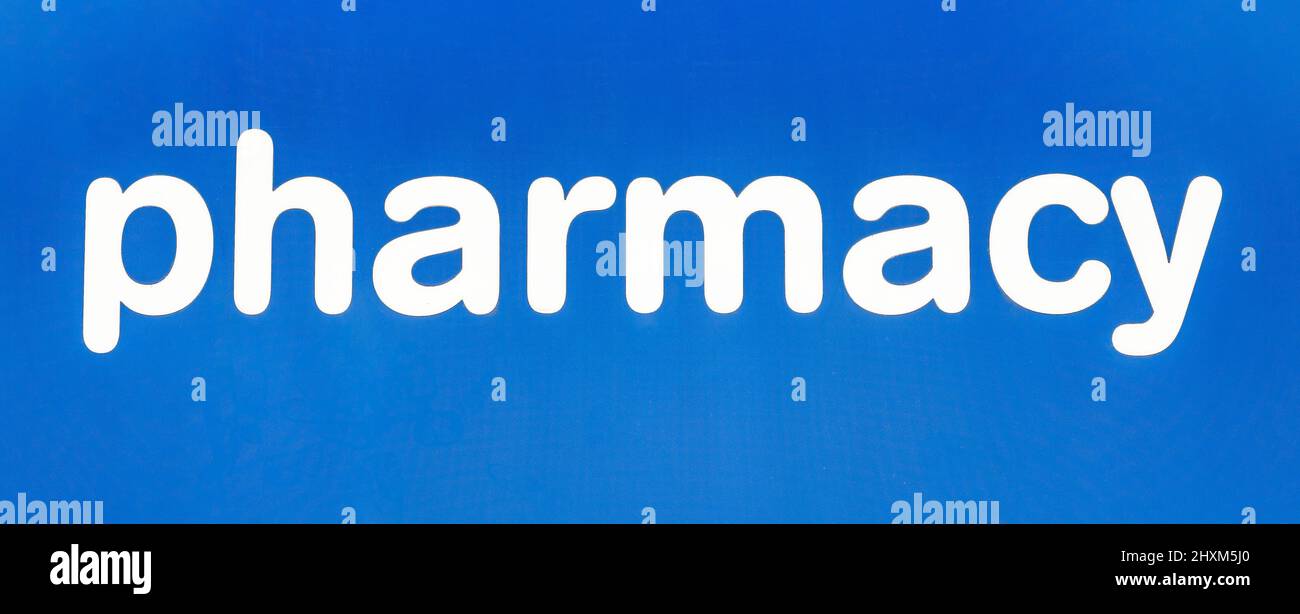 Pharmacy for your medical supplies, Edinburgh, Scotland, UK Stock Photo