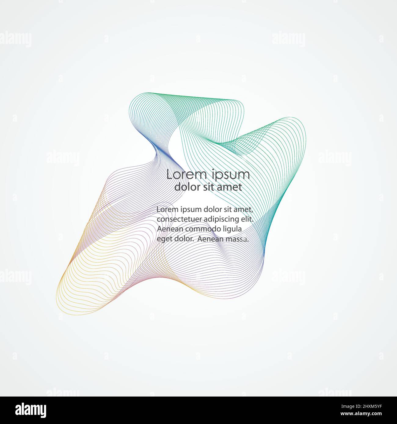 Abstract blue wave dynamic vector background Stock Vector Image & Art ...