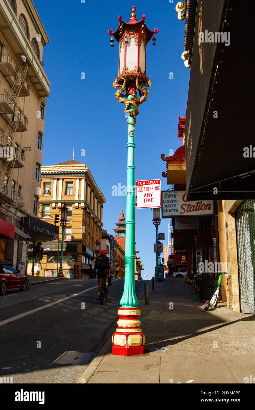 San Francisco Chinatown Stock Photo