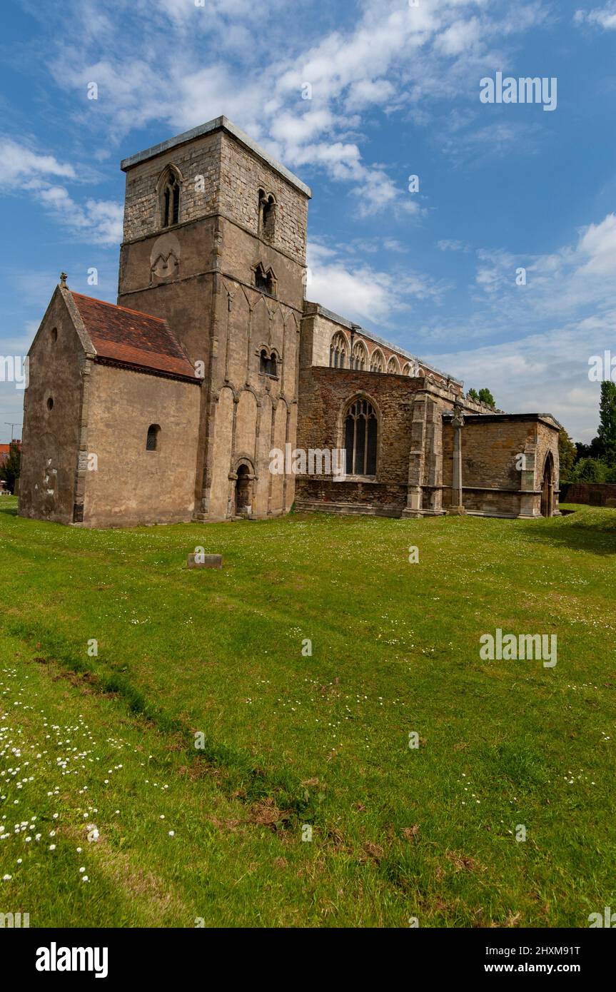 Church of St Peter parish church of Barton upon Humber, North Lincolnshire, England, UK Stock Photo