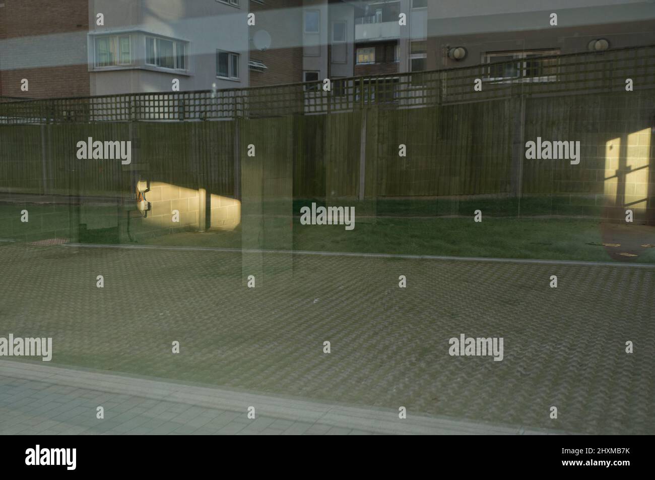Empty retail spaces at a new luxury housing development next to run ...