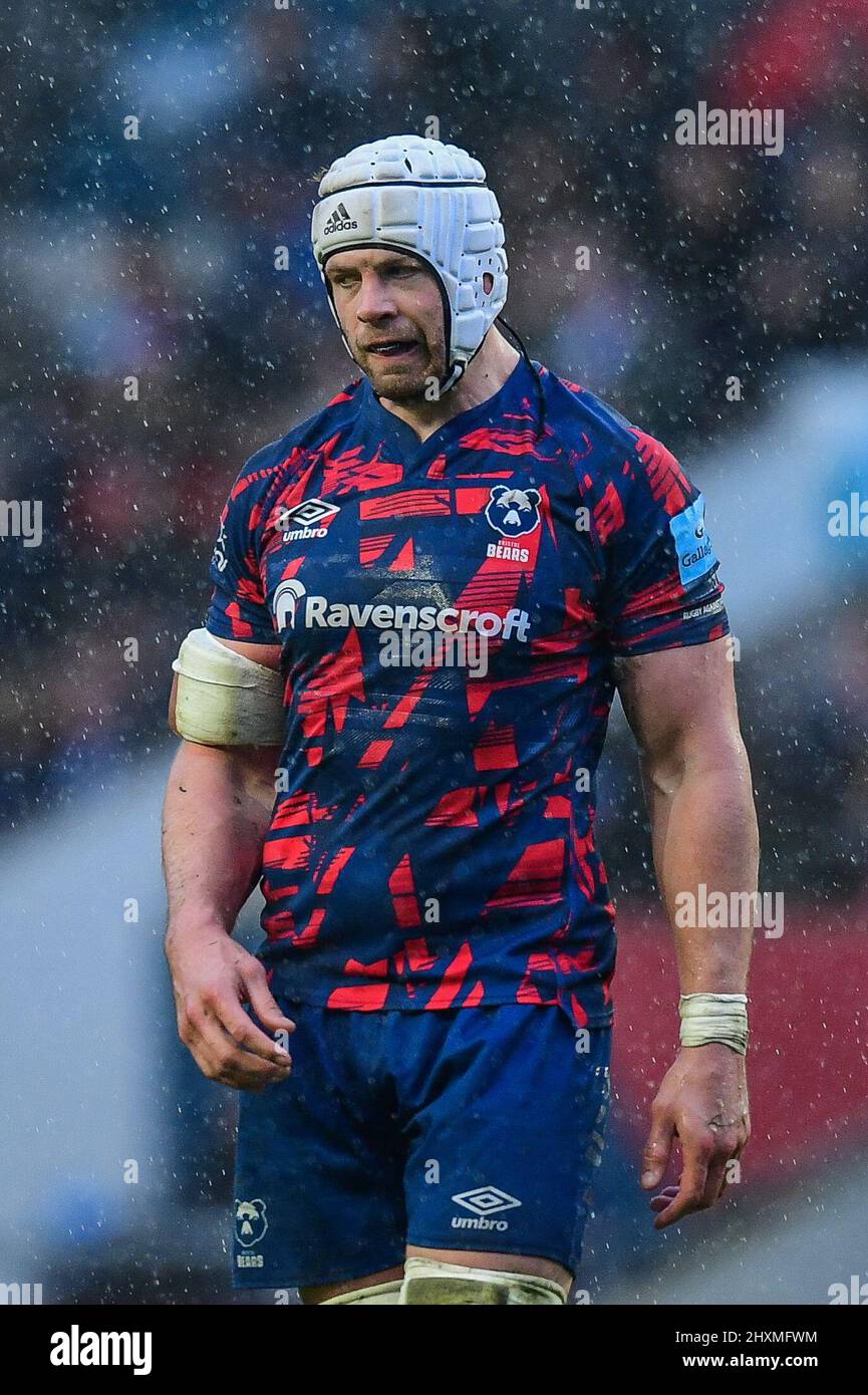 Dave Attwood of Rugby Bristol Bears 
