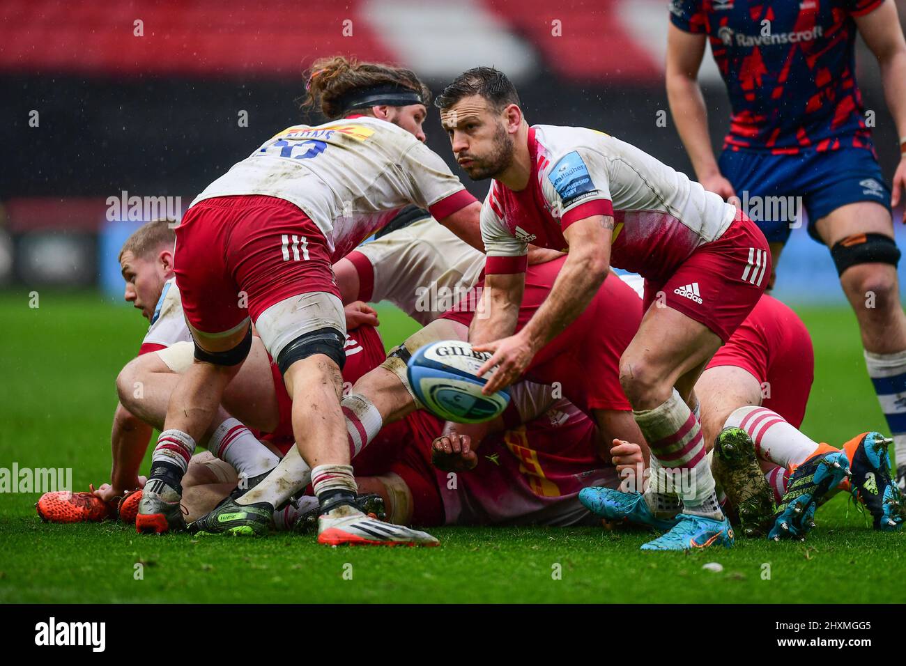 Danny Care of Harlequins Rugby, in action during the game Stock Photo ...