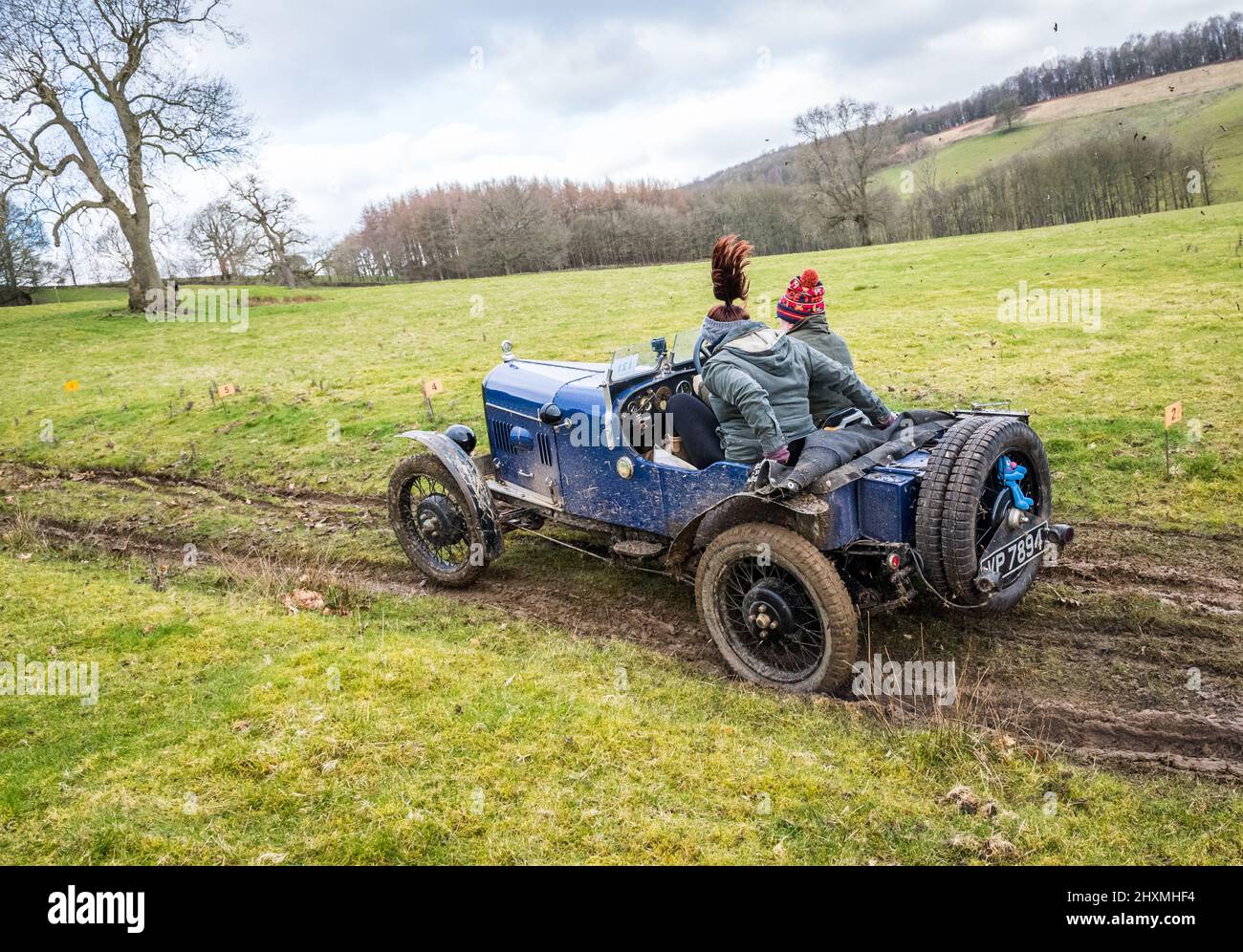 The Vintage Sports Car Club (V.S.C.C.) members taking part in the clubs