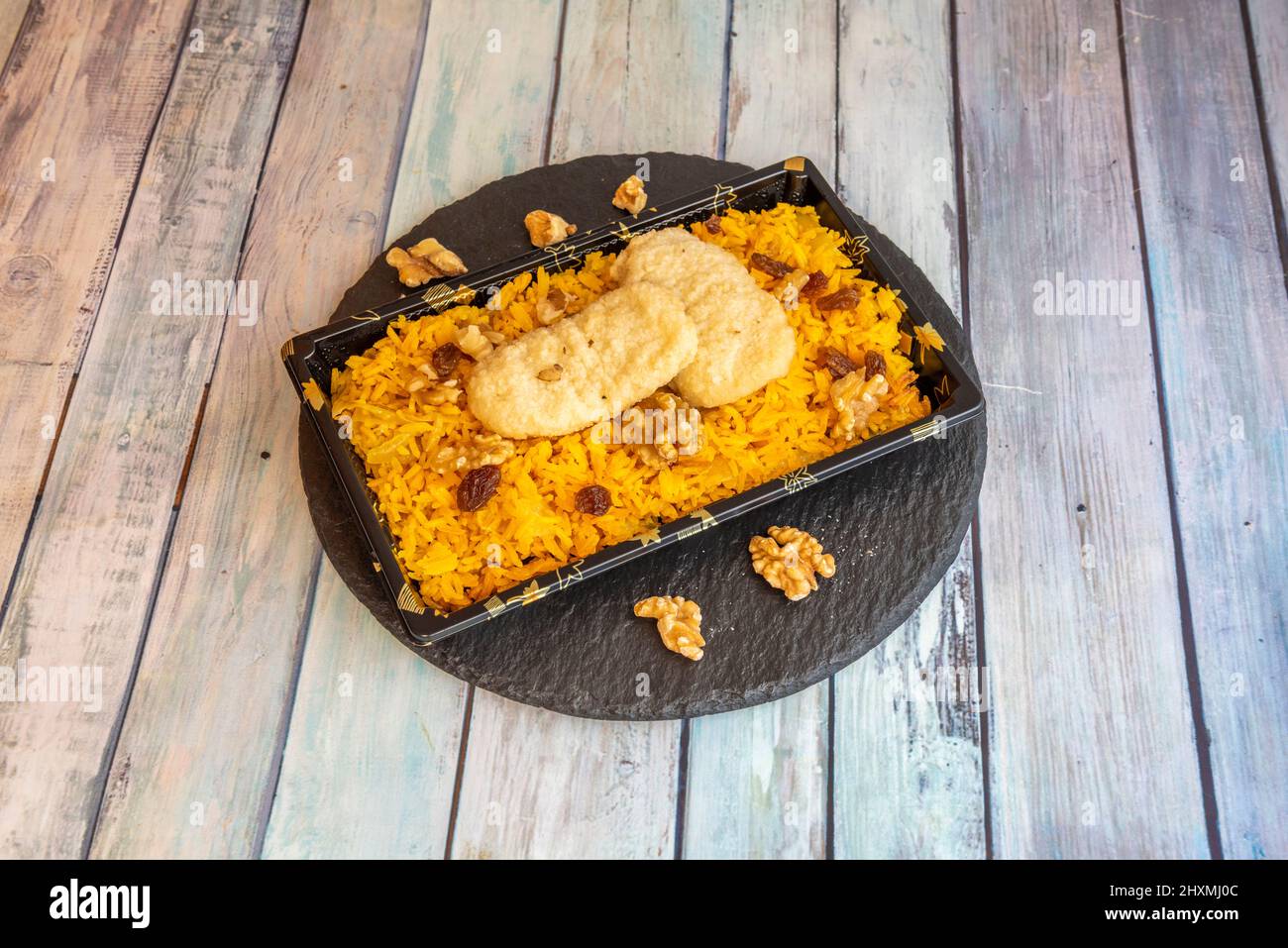 Sayadieh is a Syrian/Lebanese seasoned fish and rice dish made with