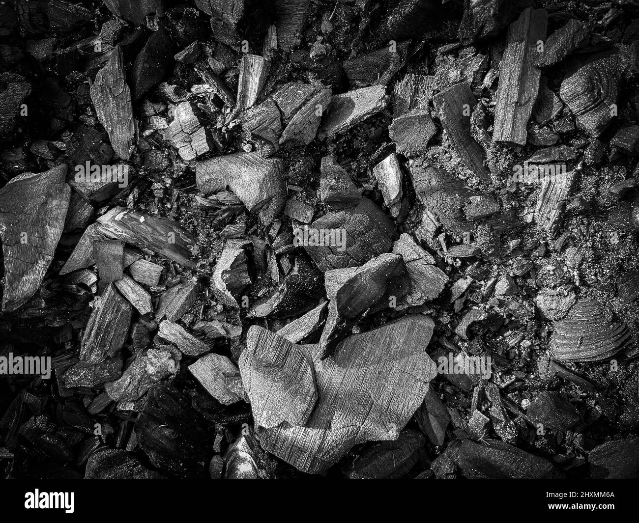 Closeup view of Black charcoal texture background Stock Photo Alamy