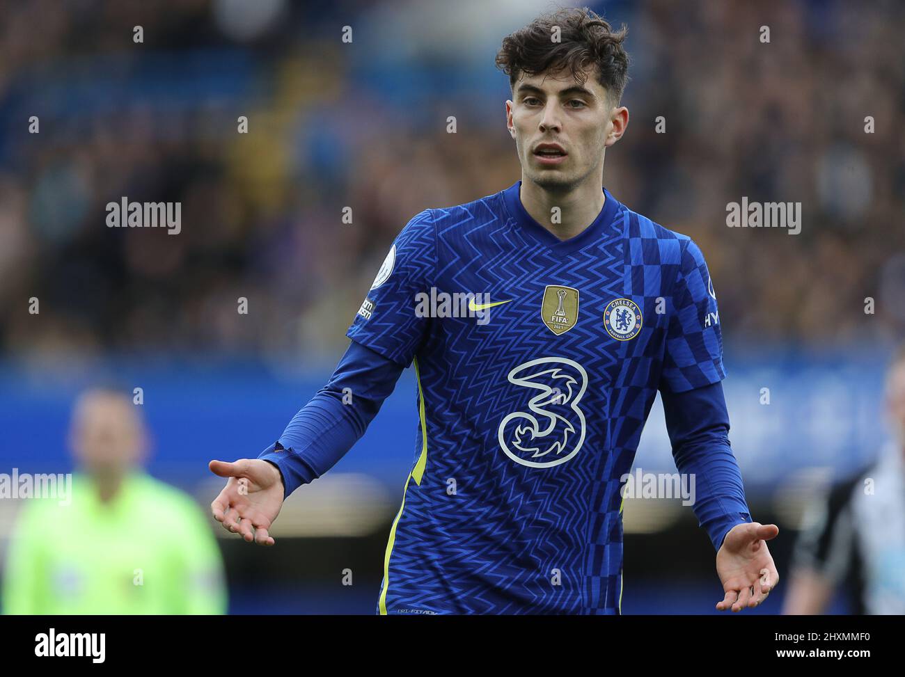 London, England, 13th March 2022. Kai Havertz of Chelsea during the Premier League match at Stamford Bridge, London. Picture credit should read: Paul Terry / Sportimage Stock Photo