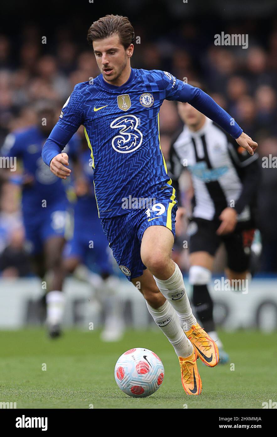London, England, 13th March 2022. Mason Mount of Chelsea during the Premier League match at Stamford Bridge, London. Picture credit should read: Paul Terry / Sportimage Stock Photo