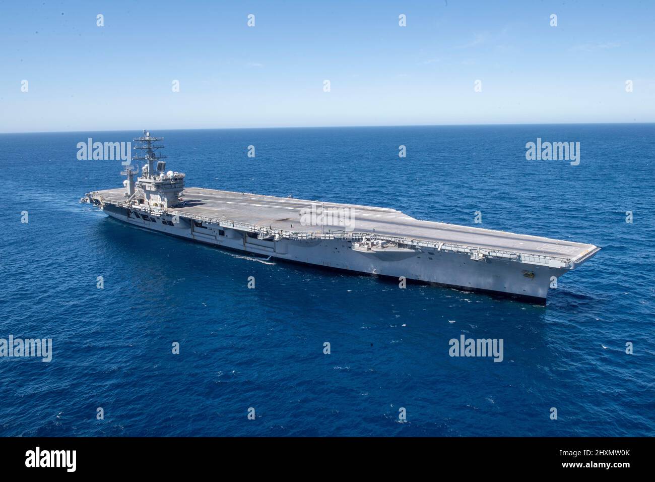 220312-N-KU796-1035 PACIFIC OCEAN (Mar. 12, 2022) 2022) The aircraft ...
