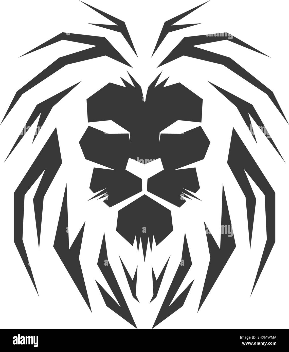 Lion head icon logo design vector template illustration Stock Vector ...