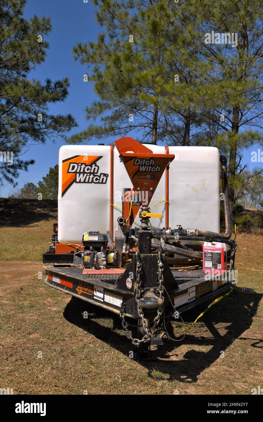 Ditch Witch FM5x Fluid Management machine Stock Photo Alamy