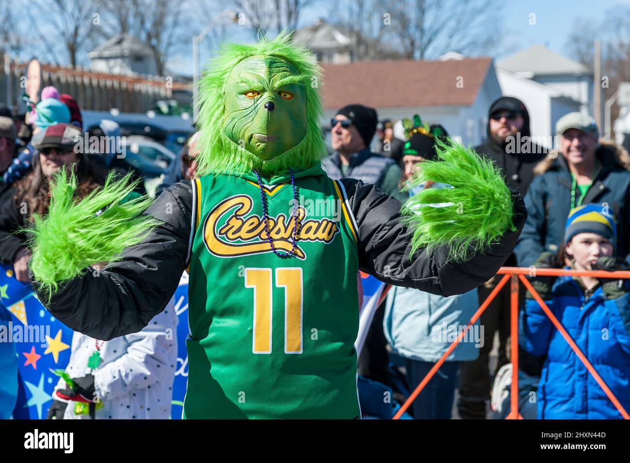 St. Patrick's Day Parade, Worcester, Massachusetts, March 13, 2022