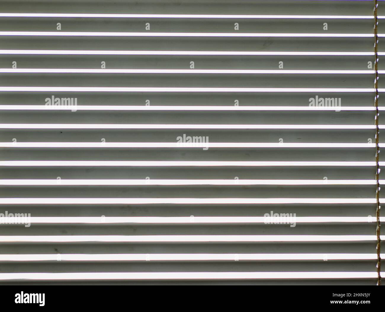 window Venetian blinds. Stock Photo