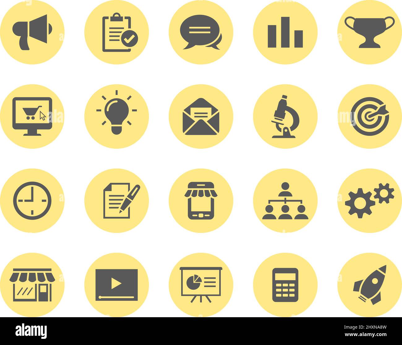 Email marketing icons Stock Vector Images - Alamy
