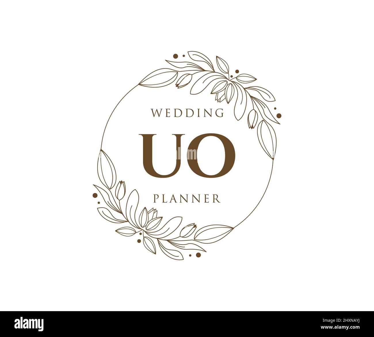 Free Vector  Hand drawn wedding logo collectio