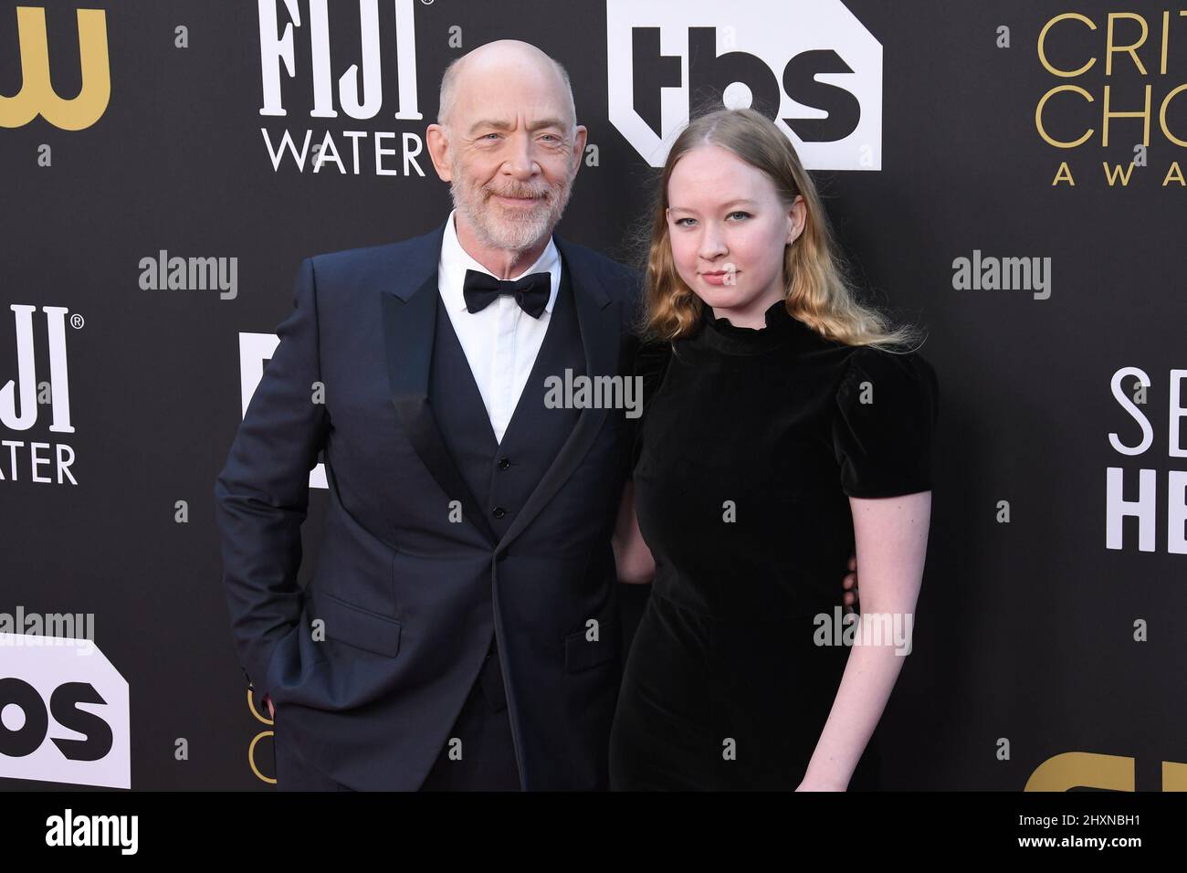 Los Angeles Usa 13th Mar 2022 J K Simmons And Olivia Simmons Arrive At The 27th Annual 