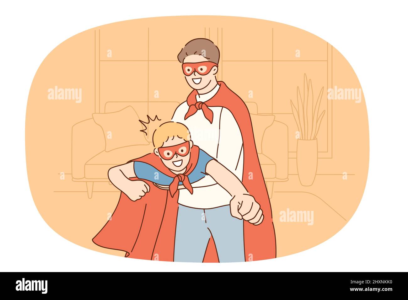 Wonder Baby. Super Boy. Funny Little Child in Super Hero Suit. Humor  Cartoon Illustration. Stock Vector - Illustration of mantle, help: 123651090
