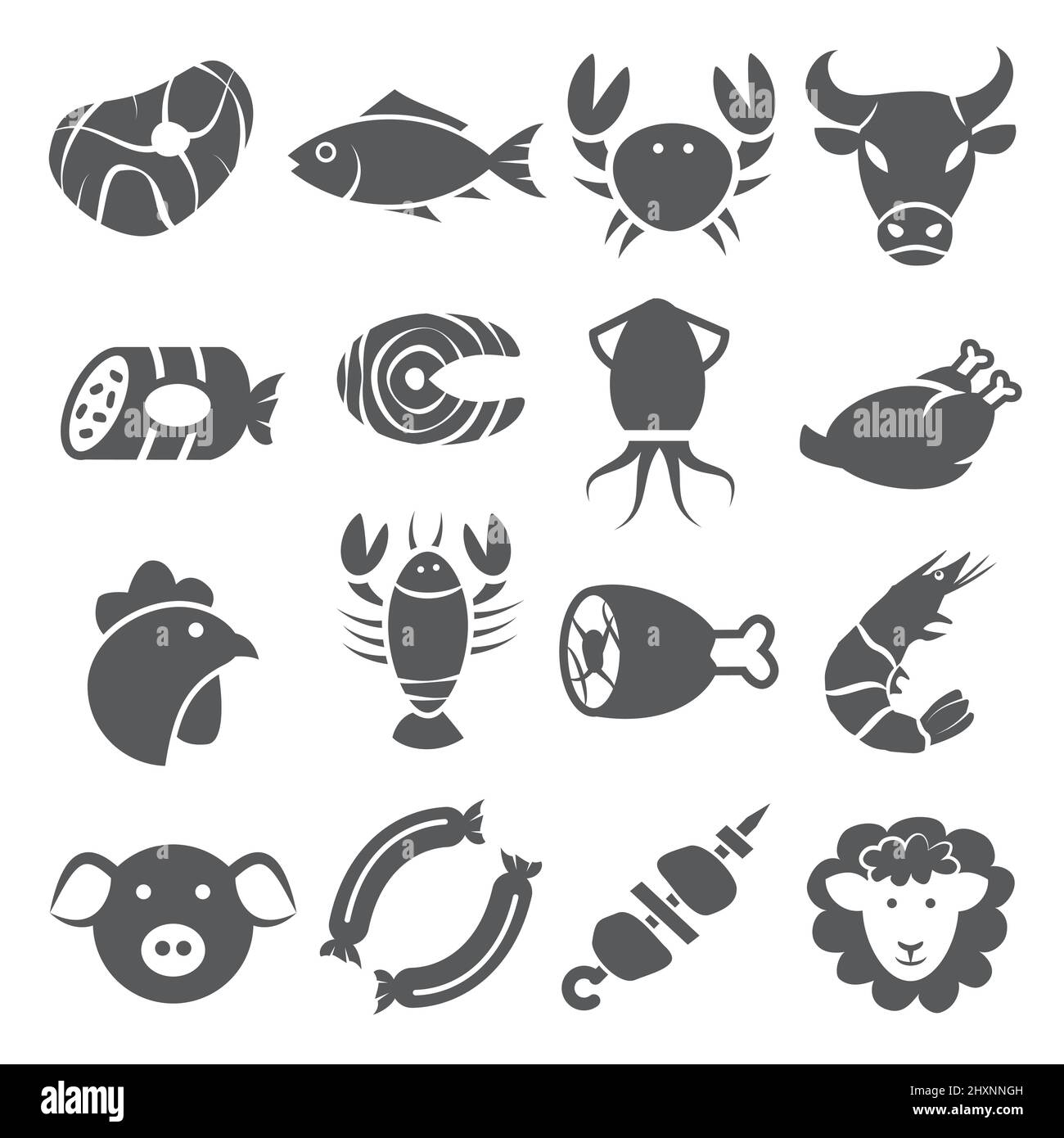 Horse meat steak Stock Vector Images - Alamy