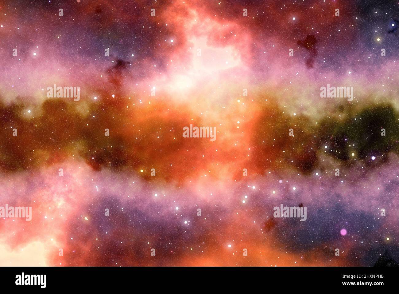 background of a galaxy with stars and interstellar gas Stock Photo Alamy
