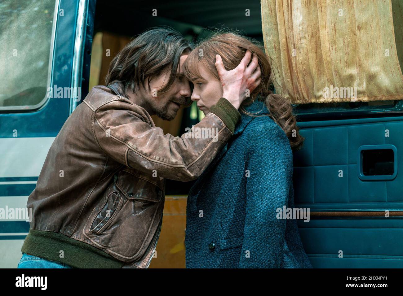 JESSICA BARDEN and JOE DEMPSIE in PIECES OF HER (2022), directed by