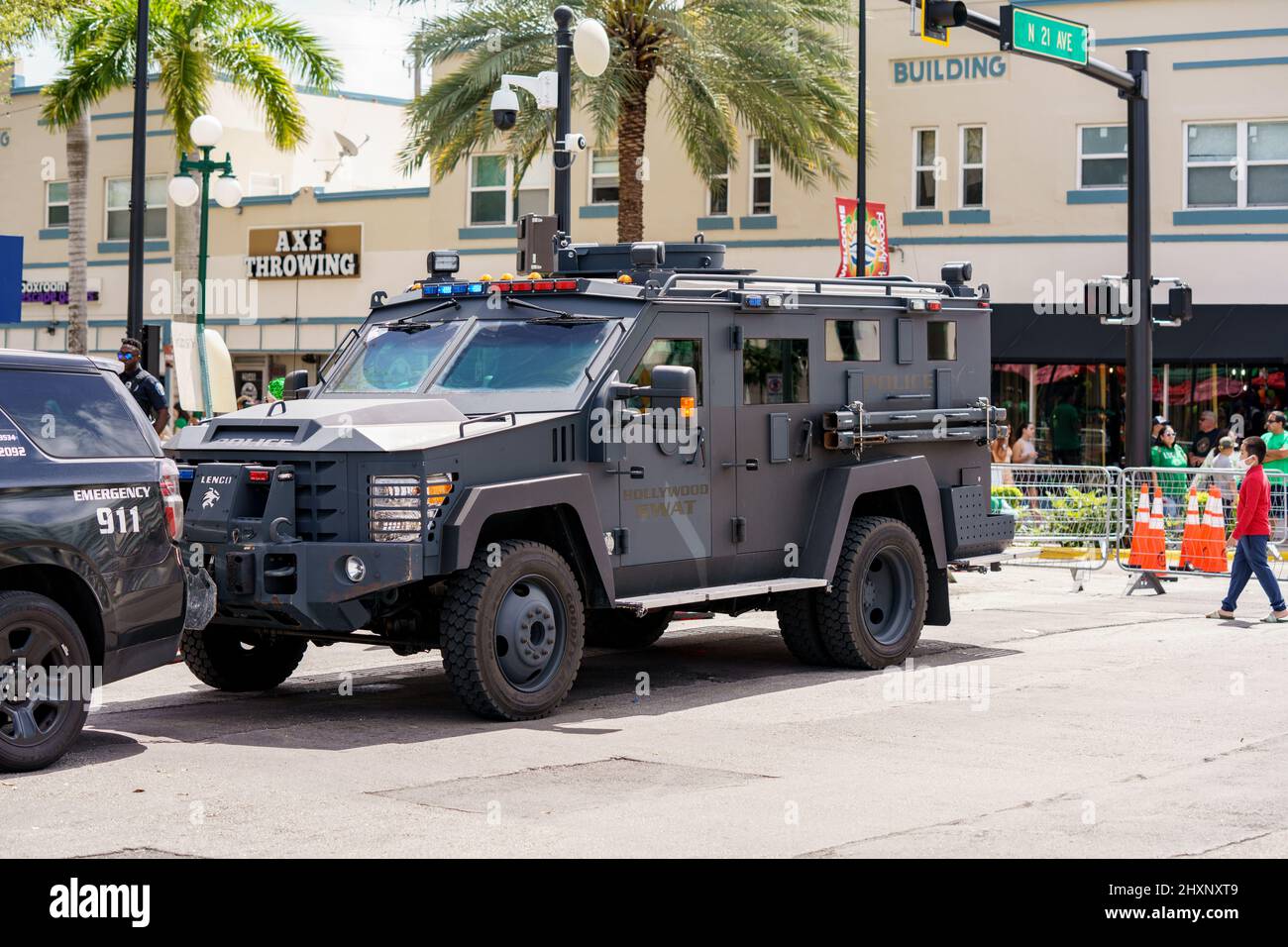 Hollywood, FL, USA March 13, 2022 Photo of the 2022 St Patricks Day