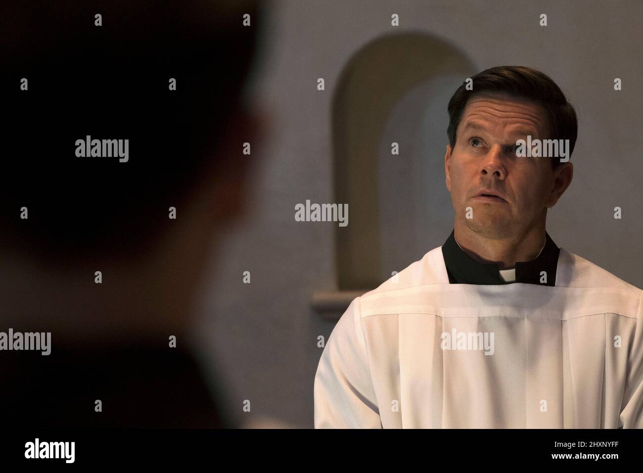 MARK WAHLBERG in FATHER STU (2022), directed by ROSALIND ROSS. Credit: Palm Drive Productions / Album Stock Photo