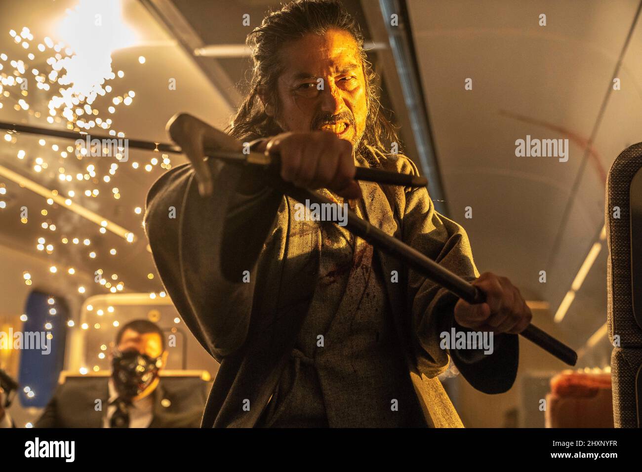 HIROYUKI SANADA in BULLET TRAIN (2022), directed by DAVID LEITCH ...