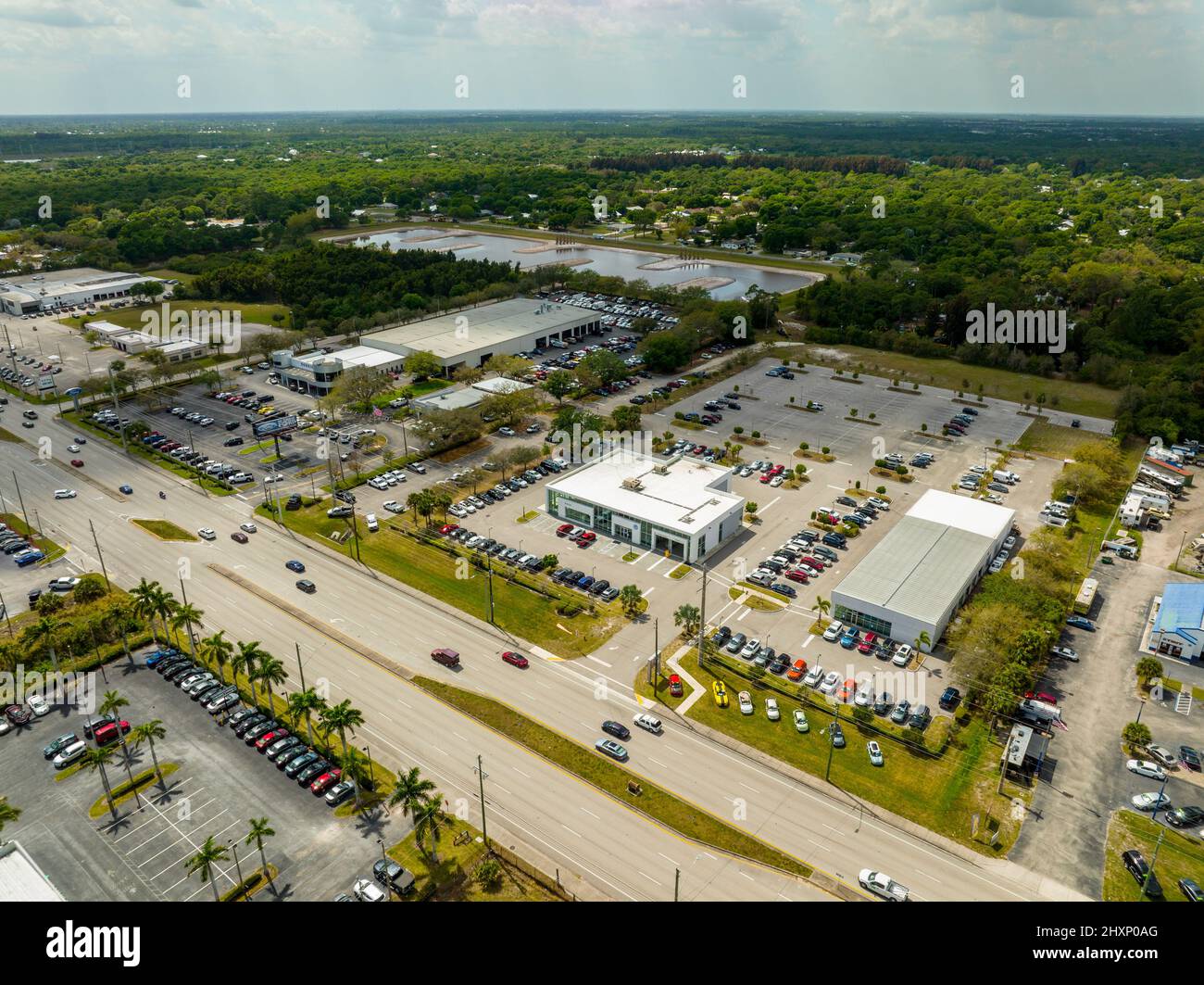 Aerial photo car hires stock photography and images Alamy