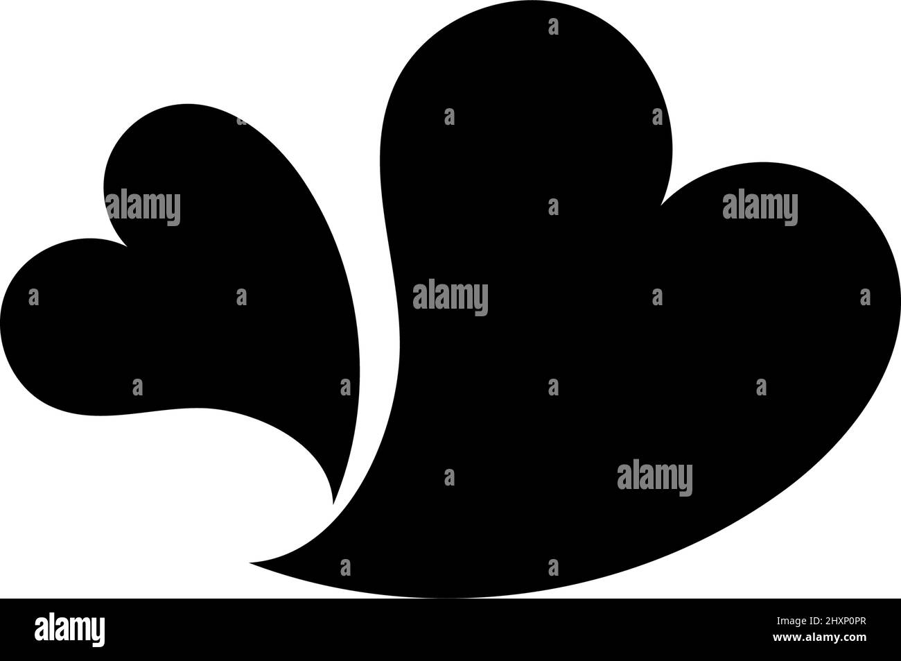 Heart icon design template vector isolated Stock Vector Image & Art - Alamy