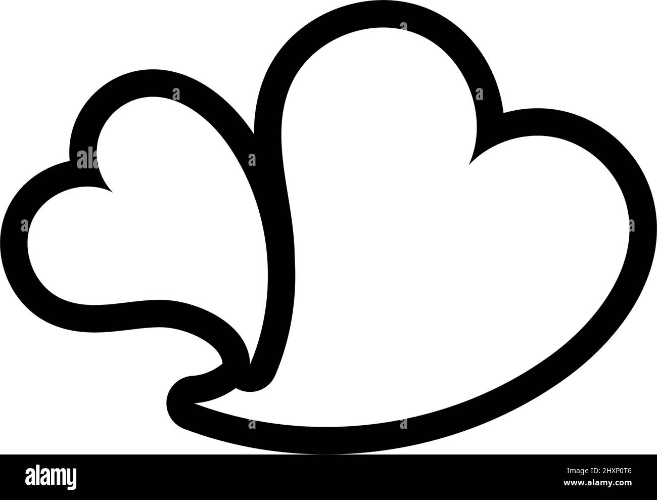 Heart icon design template vector isolated Stock Vector Image & Art - Alamy