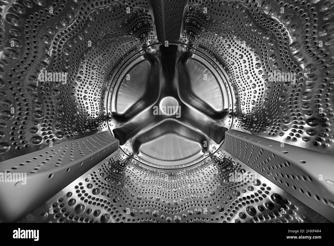 Washing Dryer Machine inside view of a drum Stock Photo Alamy