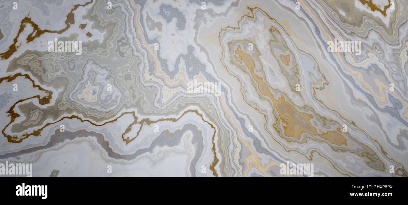 Shiny Decorative Unique Pattern Marble Gloss Gray Colors Texture Used For Texturing Stock Photo