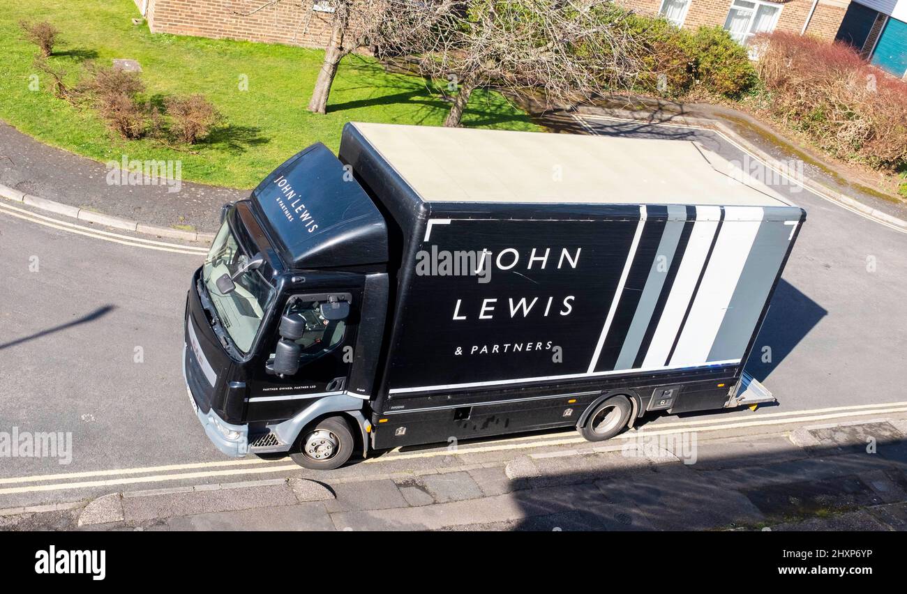 John lewis lorry delivery hires stock photography and images Alamy