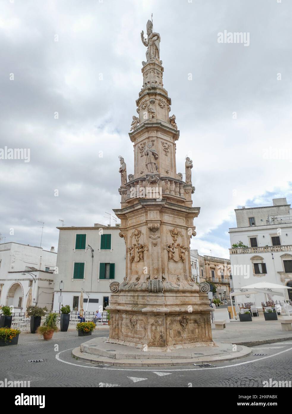 Saint orontius column hi-res stock photography and images - Alamy