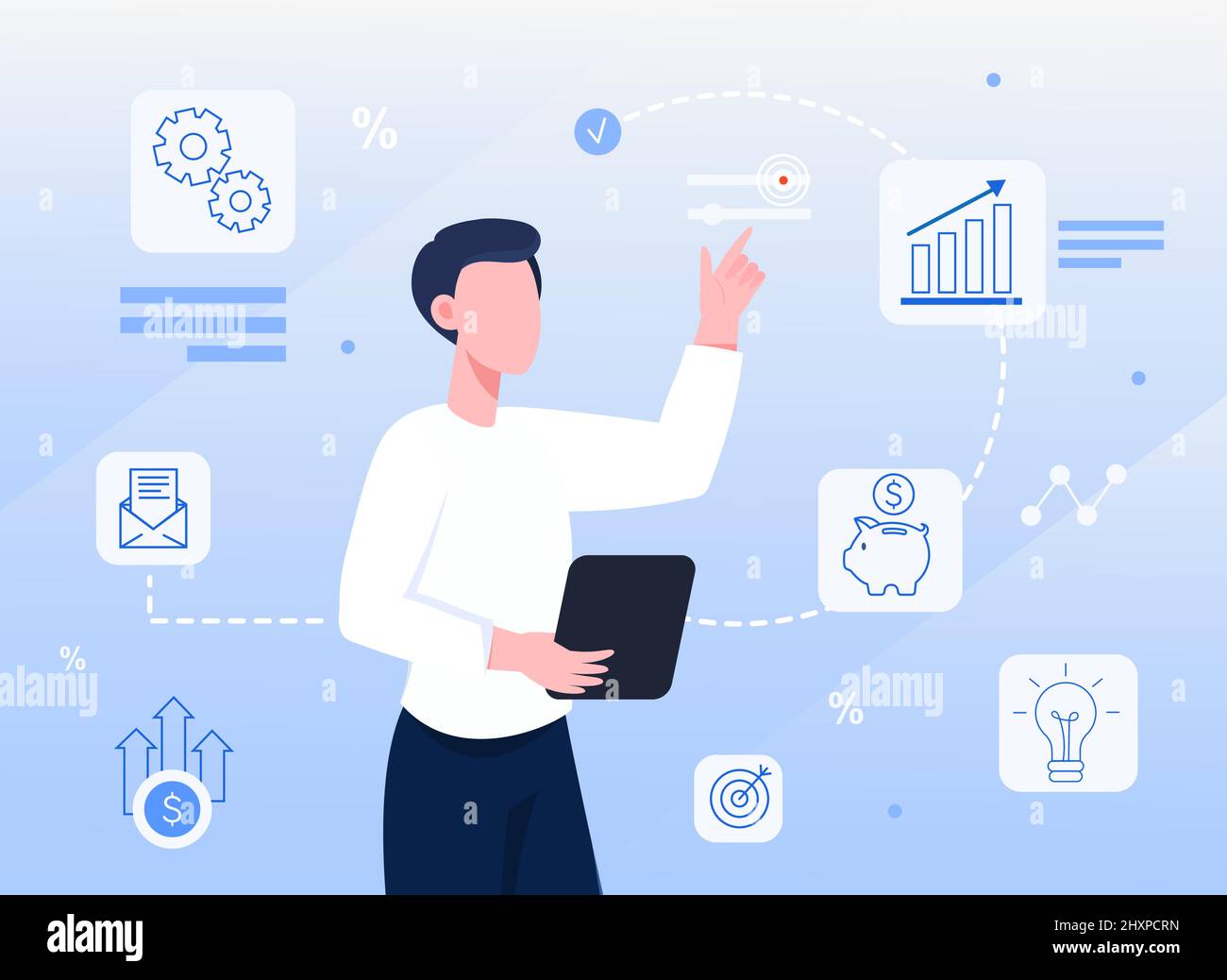 Business analysis concept Stock Vector Image & Art - Alamy