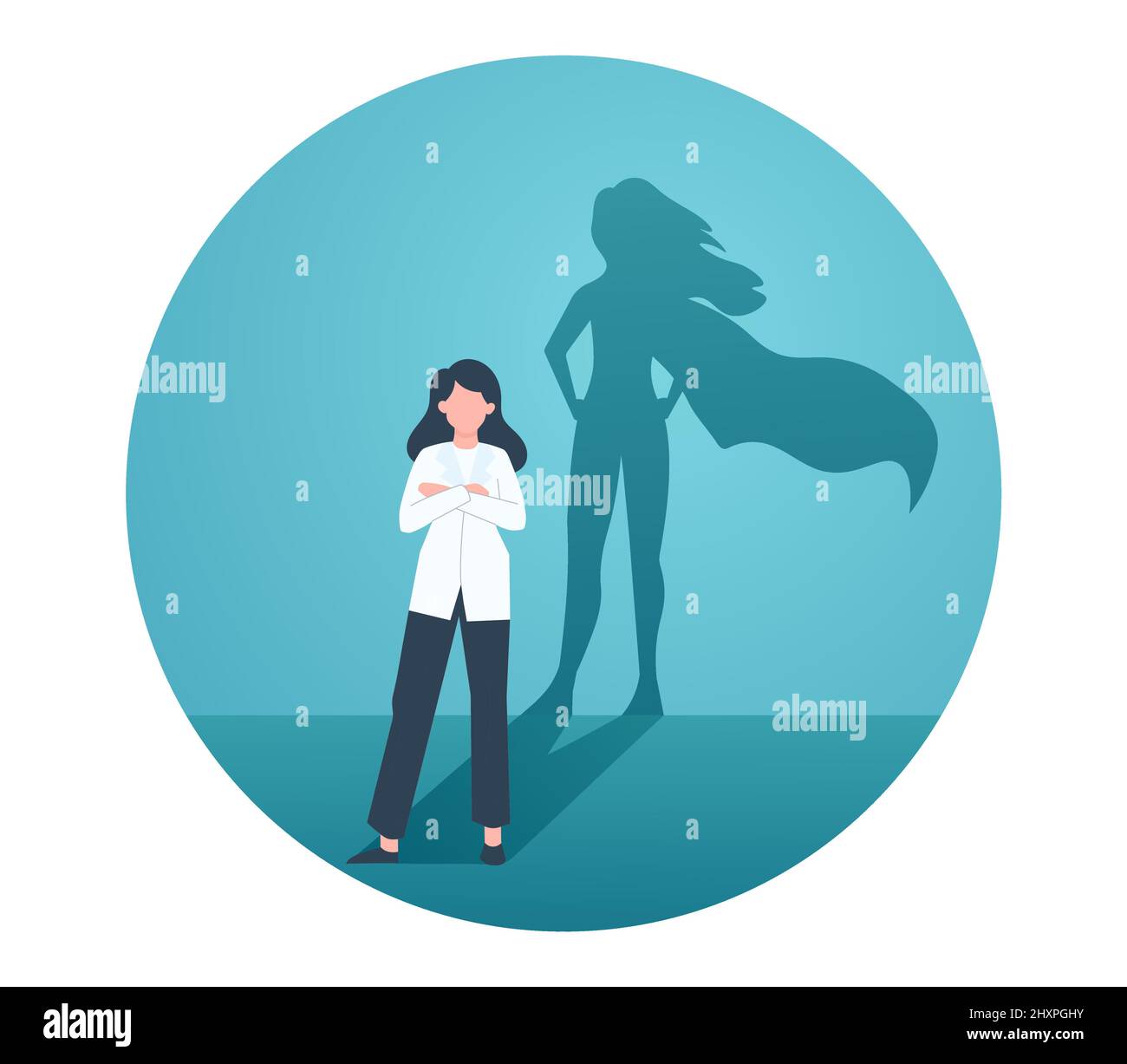 Doctor hero concept Stock Vector Image & Art Alamy
