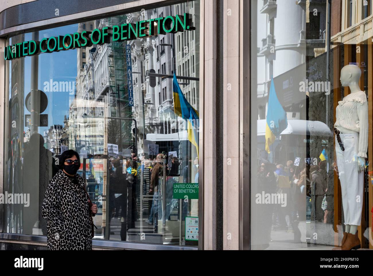 Italian fashion brand United Colors of Benetton store seen in Spain Stock  Photo - Alamy