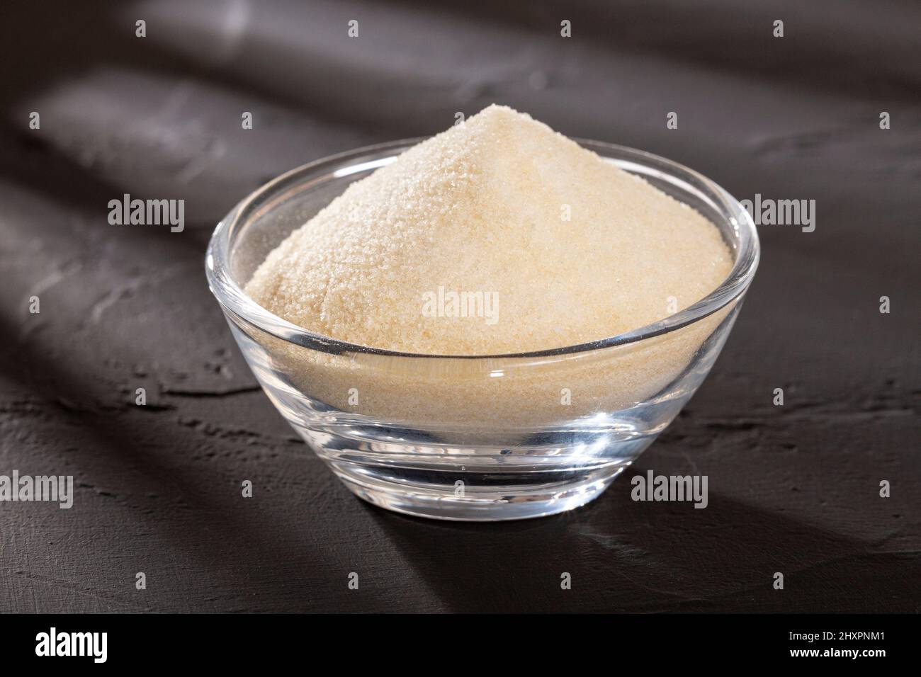 Hydrolyzed Collagen Or Collagen Peptides Protein Nutrient Stock Photo