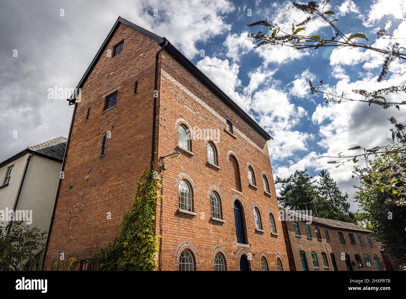 The Old Corn Mill in Mill Bank, Weobley, Black and White Villages Trail