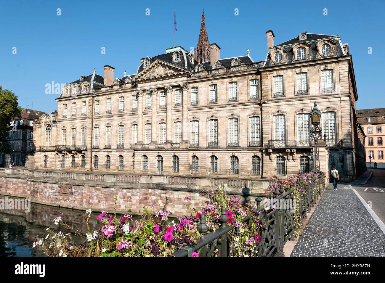 France, Strasbourg, the historic center, the Rohan Palace. Stock Photo