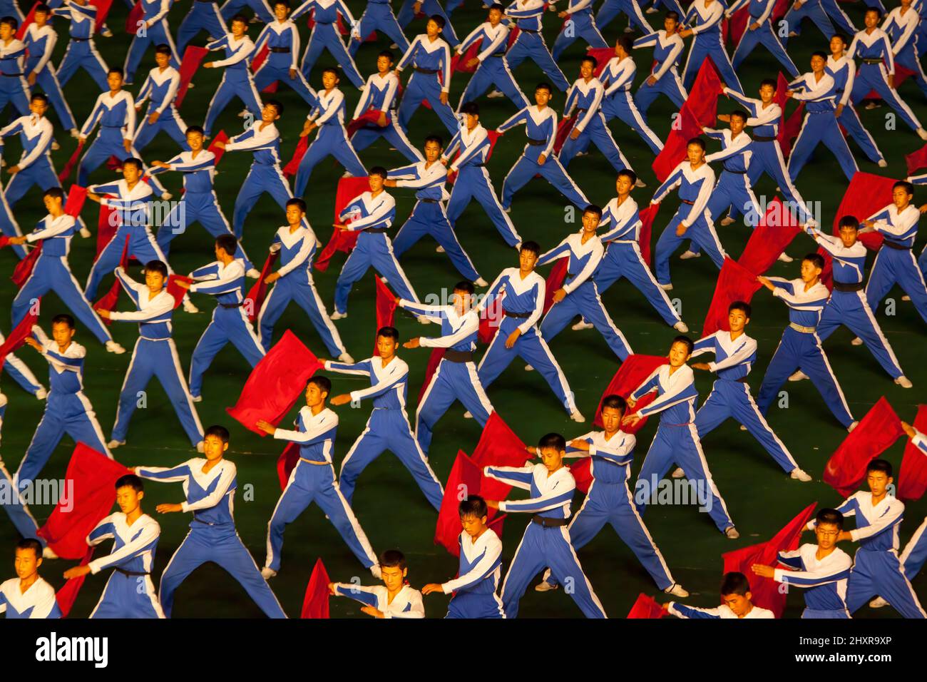 Arirang mass games, Pyongyang, North Korea Stock Photo Alamy