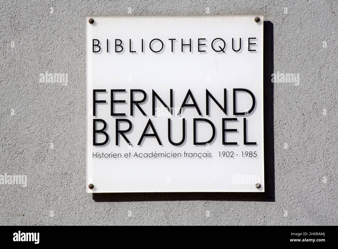 Fernand braudel hi-res stock photography and images - Alamy