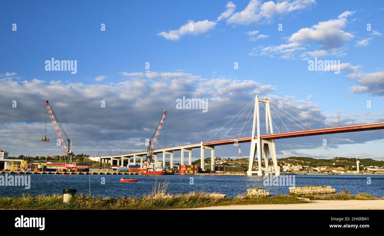 Médaille Portugal – Pont De Figueira Da Foz 1982 – Congrès Des Pompiers (Bombeiros) – Bronze