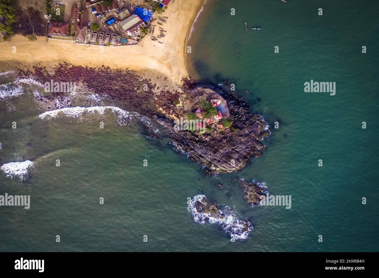 Sierra leone aerial view hi-res stock photography and images - Alamy