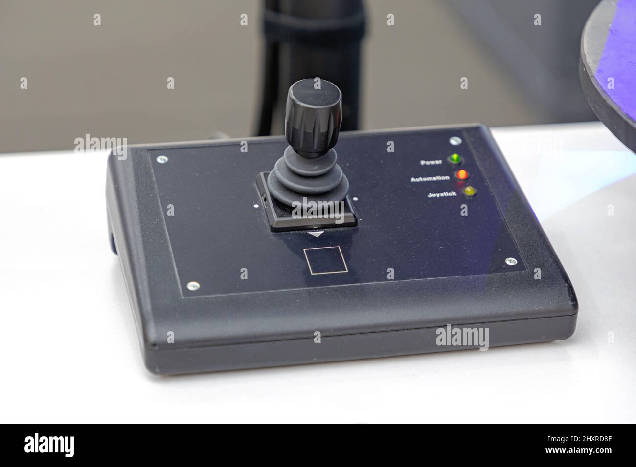 Joystick Machine Precise Control Stock Photo Alamy