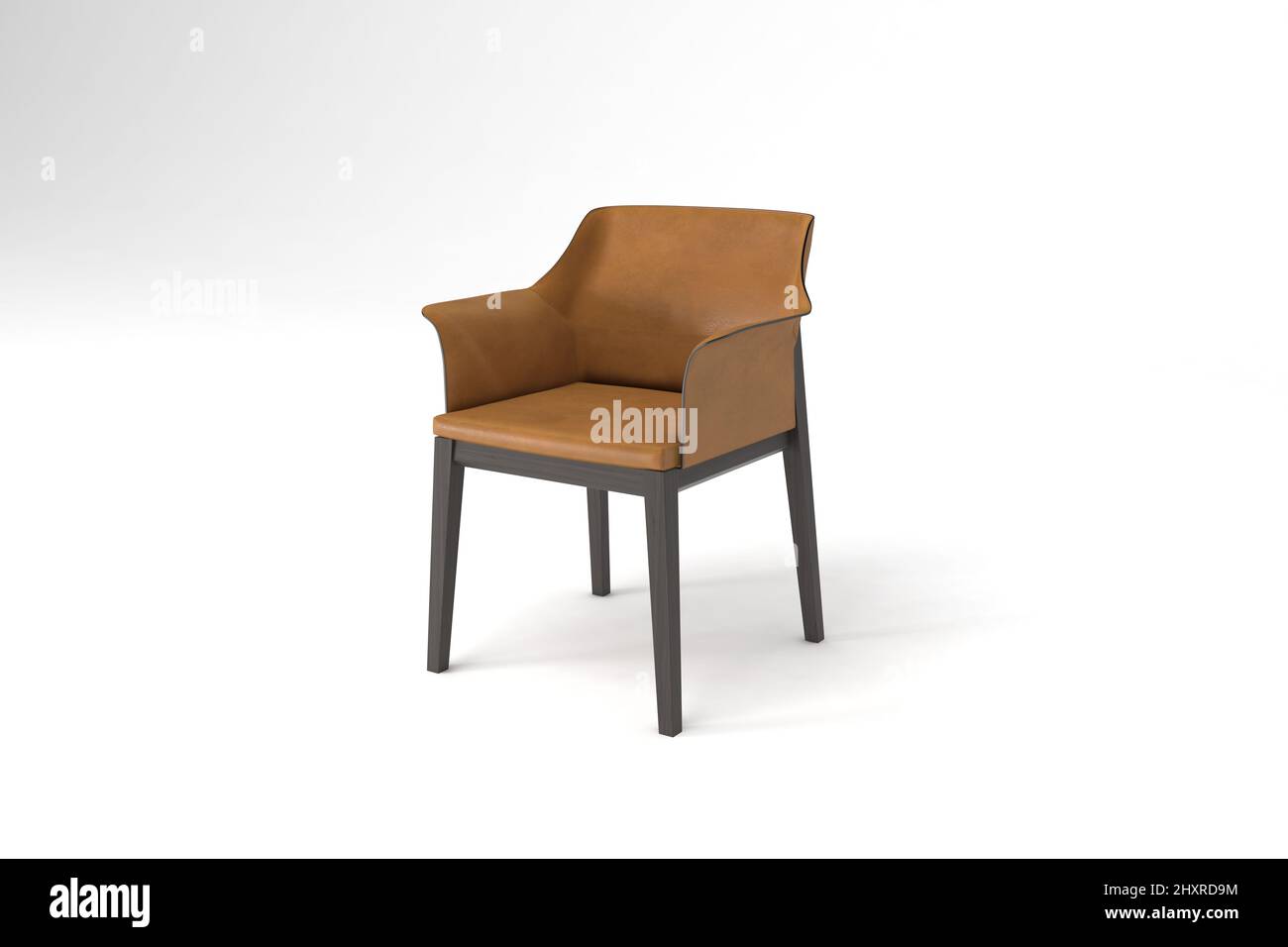 3D rendered chair isolated on a white background Stock Photo - Alamy