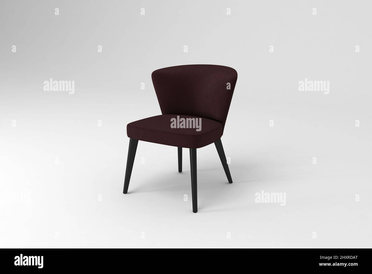 3D rendered chair isolated on a white background Stock Photo - Alamy
